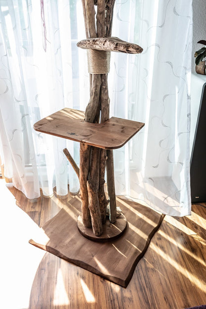 Detail Plattform – TOMCAT High Tower Kratzbaum Kletterbaum Katzenmöbel